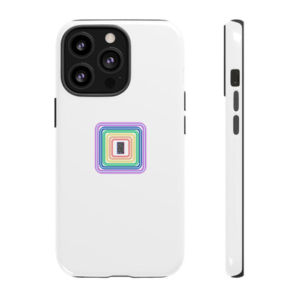 Colorful Geometric Phone Case for Tough Cases, Fun Phone Accessory, Unique Gift, Trendy Tech, Phone Protection