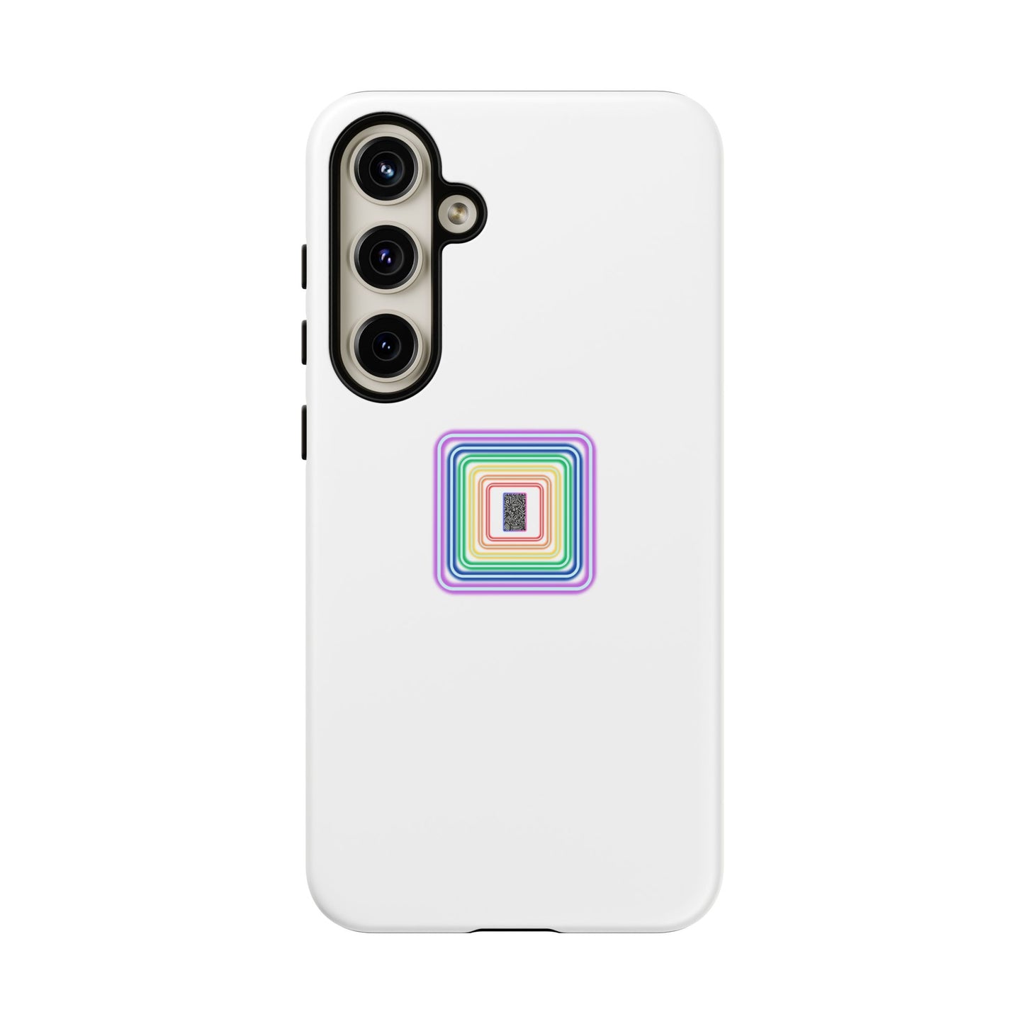 Colorful Geometric Phone Case for Tough Cases, Fun Phone Accessory, Unique Gift, Trendy Tech, Phone Protection