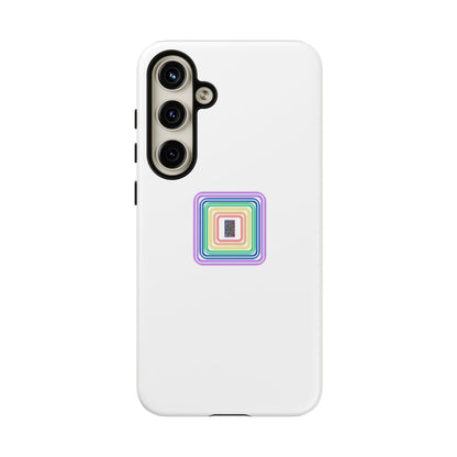 Colorful Geometric Phone Case for Tough Cases, Fun Phone Accessory, Unique Gift, Trendy Tech, Phone Protection