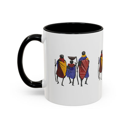 Ngwetsi Accent Coffee Mug - Colorful Design, Perfect for Home or Gifting