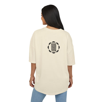 Pulsed - Unisex Heavy Cotton Box Tee - Modern Minimalist Wear, Versatile Streetwear, Gift for Him/Her, Casual Everyday Tee, Oversized Style