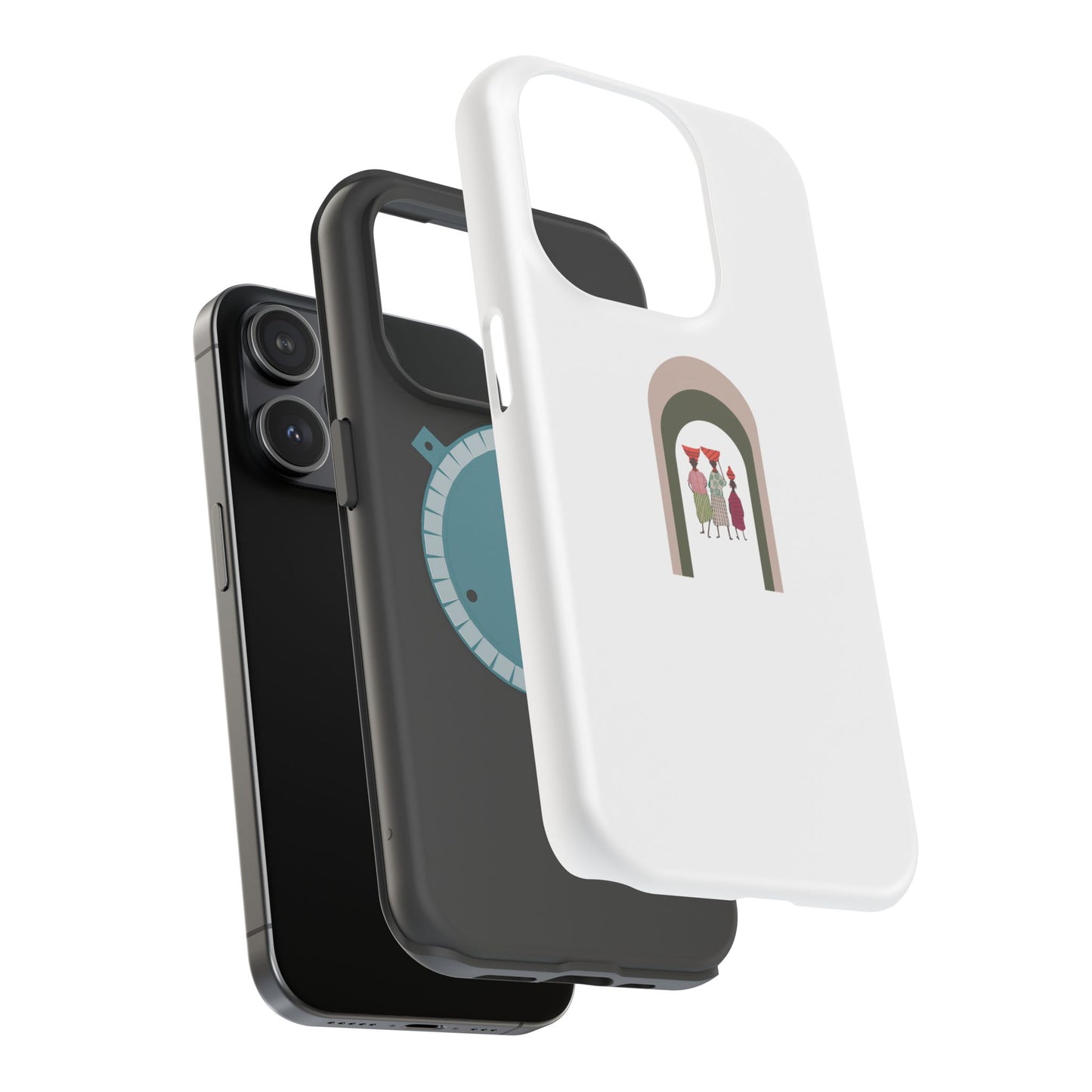 Artistic Magnetic Phone Cases, Unique Gift for Smartphone Lovers, Stylish Protection, Phone Accessories for Birthdays, Special Occasions.