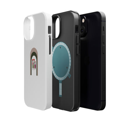 Artistic Magnetic Phone Cases, Unique Gift for Smartphone Lovers, Stylish Protection, Phone Accessories for Birthdays, Special Occasions.