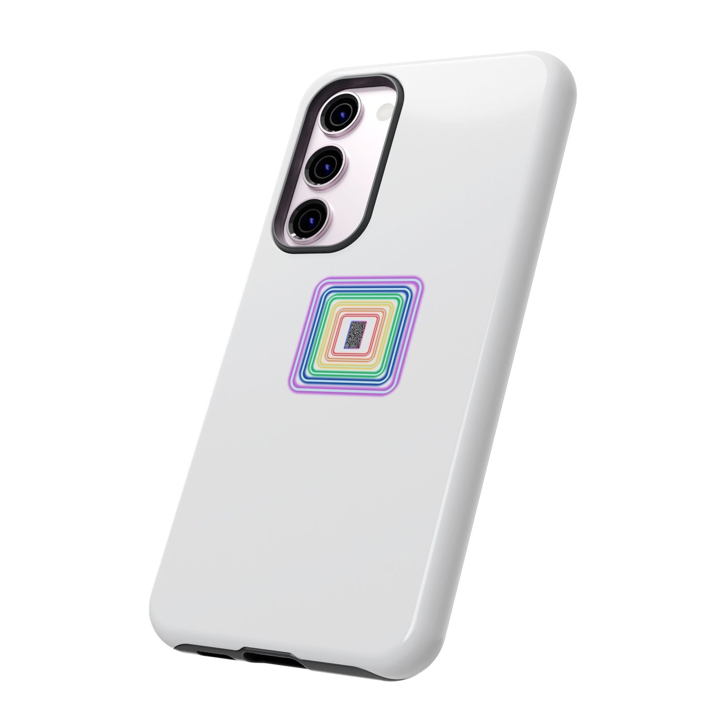 Colorful Geometric Phone Case for Tough Cases, Fun Phone Accessory, Unique Gift, Trendy Tech, Phone Protection