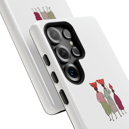 Artistic Phone Cases with Cultural Designs, Unique Smartphone Accessories, Gift for Her, Women's Fashion, Boho Style, Ethnic Prints