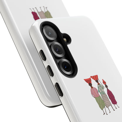 Artistic Phone Cases with Cultural Designs, Unique Smartphone Accessories, Gift for Her, Women's Fashion, Boho Style, Ethnic Prints