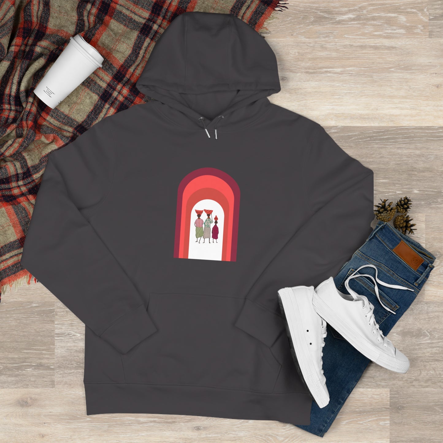 Dinkgwana - King Hooded Sweatshirt