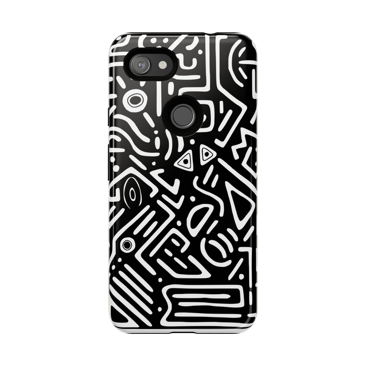 Stylish Phone Case, Abstract Design, Tough Cell Phone Cover, Modern Smartphone Protector, Gift for Tech Lovers, Unique Accessories