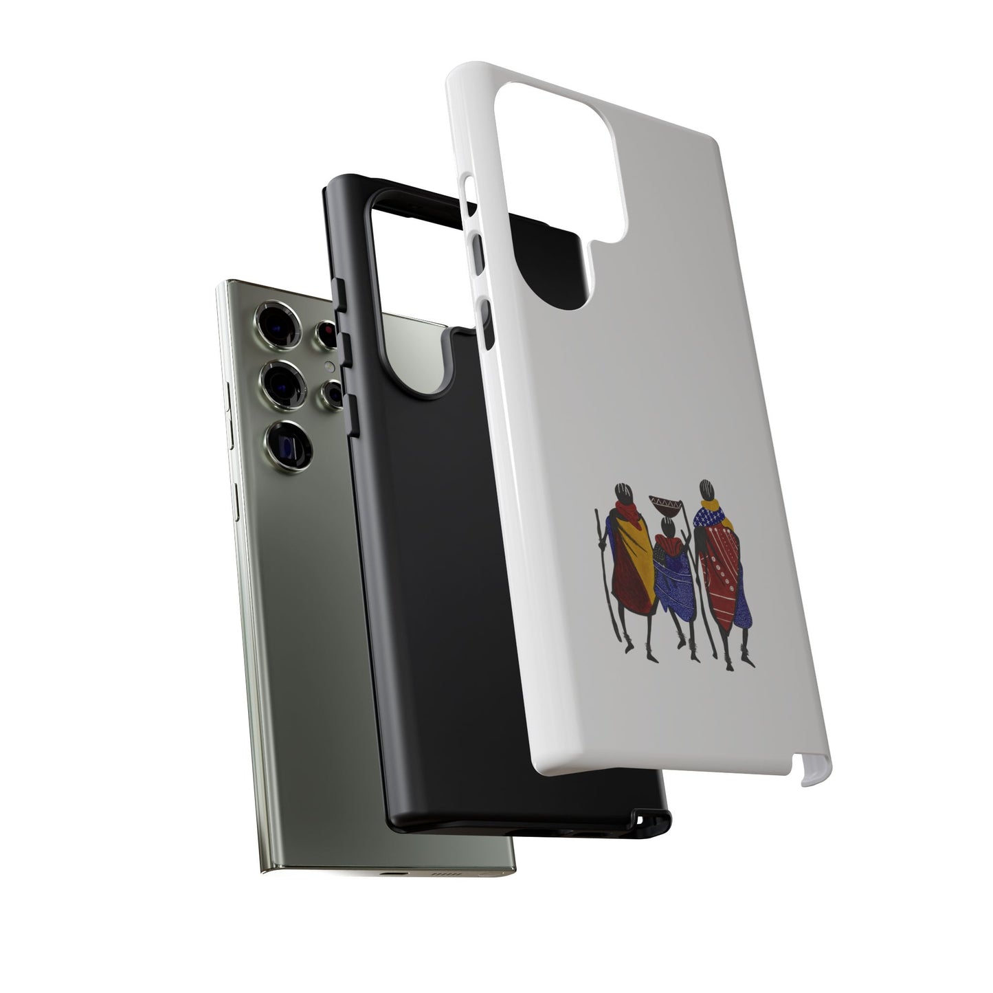 Stylish Phone Case Featuring Cultural Art, Tough Cases for Protection and Style, Gift for Holidays, Trendy Accessory, Unique Phone Cover