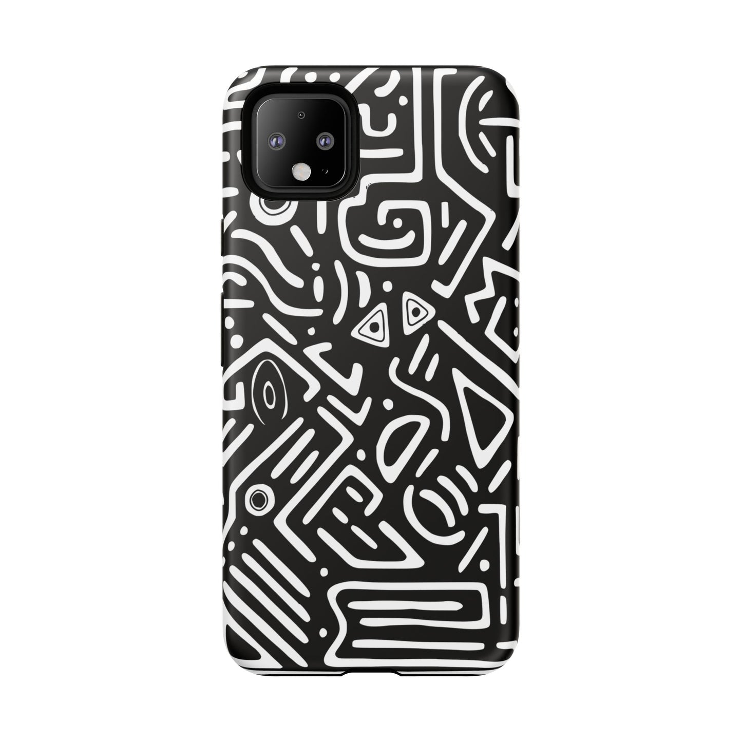 Stylish Phone Case, Abstract Design, Tough Cell Phone Cover, Modern Smartphone Protector, Gift for Tech Lovers, Unique Accessories