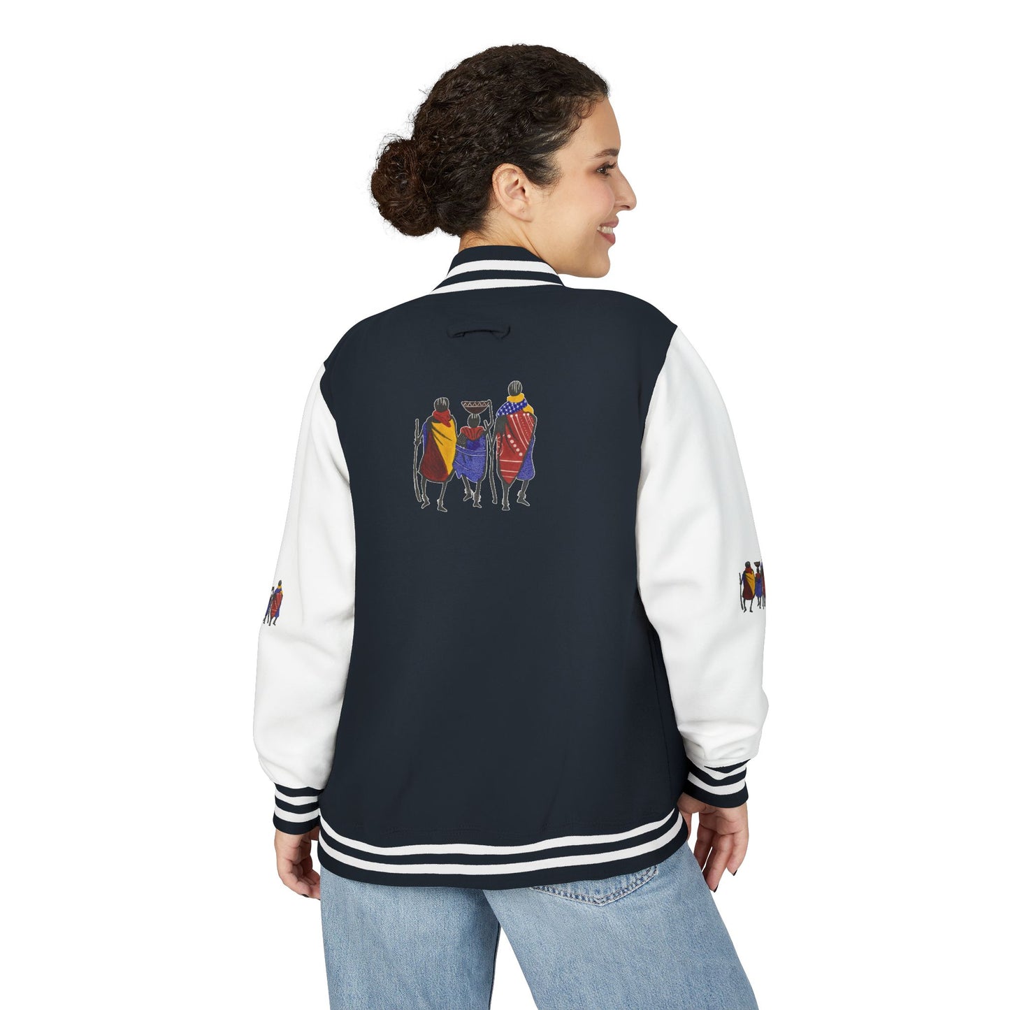 Ngwetsi - Unisex Letterman Jacket with Colorful Parrots Design, Trendy Outerwear, Casual Style, Gift for Animal Lovers, Comfortable and [...]