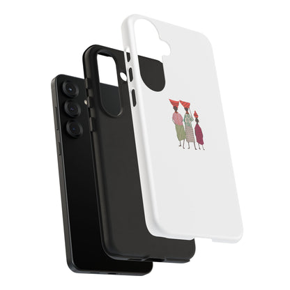 Artistic Phone Cases with Cultural Designs, Unique Smartphone Accessories, Gift for Her, Women's Fashion, Boho Style, Ethnic Prints