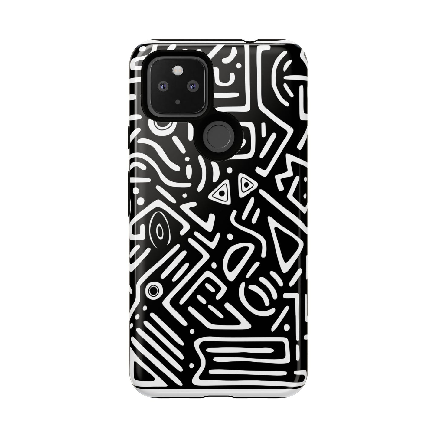 Stylish Phone Case, Abstract Design, Tough Cell Phone Cover, Modern Smartphone Protector, Gift for Tech Lovers, Unique Accessories
