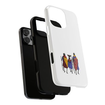 Stylish Phone Case Featuring Cultural Art, Tough Cases for Protection and Style, Gift for Holidays, Trendy Accessory, Unique Phone Cover