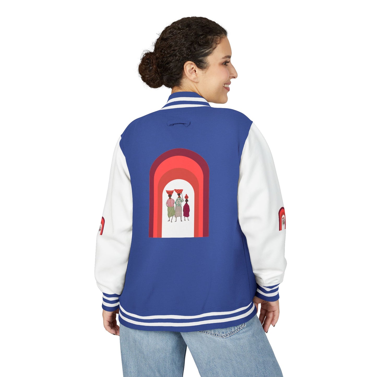 Dinkgwana - Unisex Letterman Jacket with Retro Design, Trendy Outerwear, Perfect for College, Parties, Gift Idea, Sports Events, Casual Wear