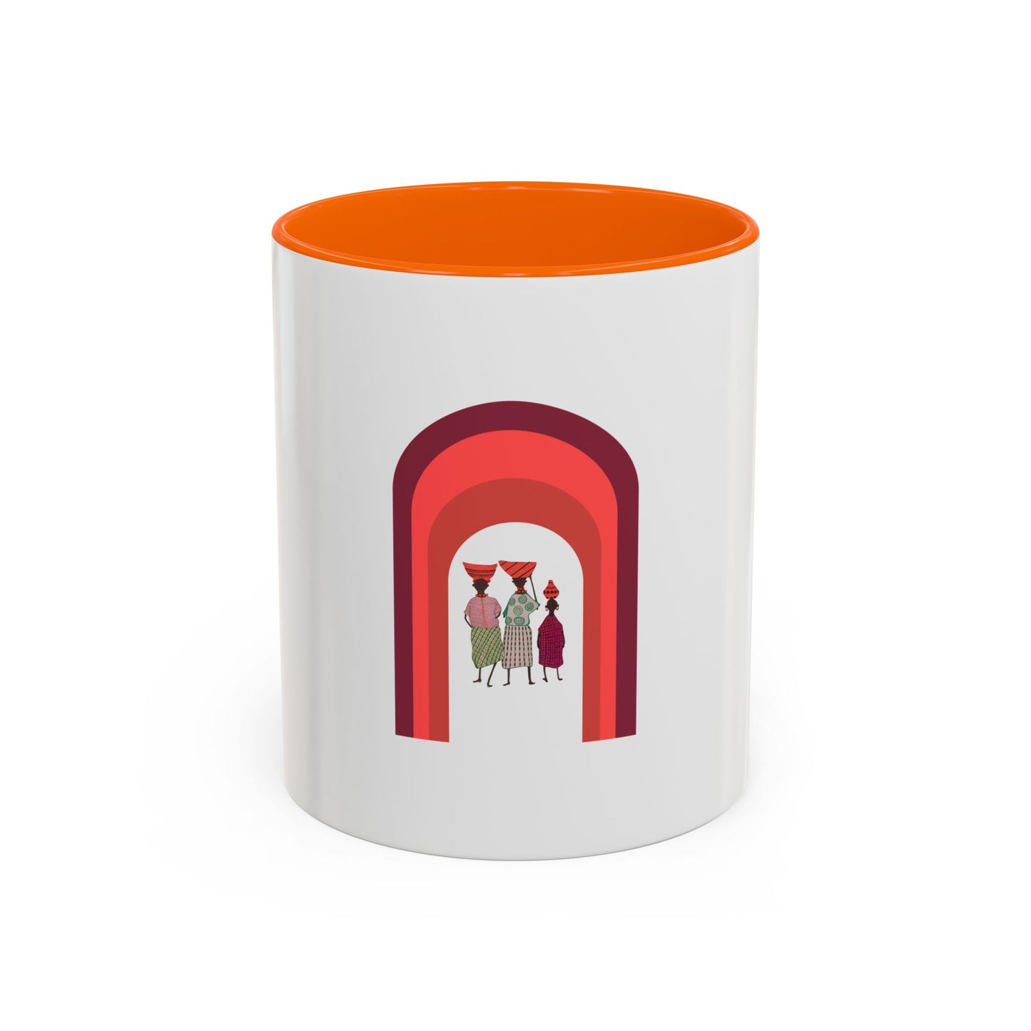 Stylish Accent Coffee Mug - Colorful Design for Creative Souls