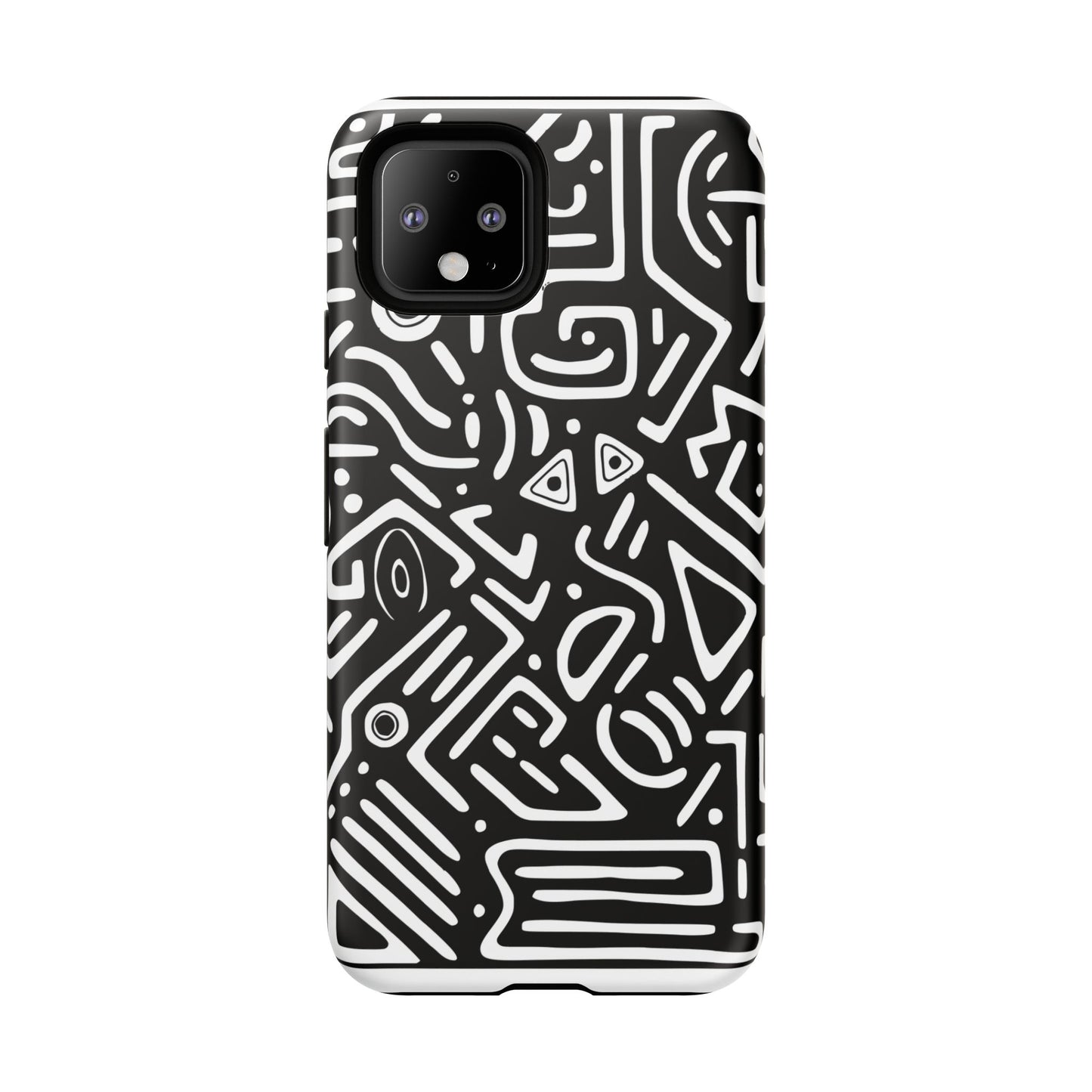Stylish Phone Case, Abstract Design, Tough Cell Phone Cover, Modern Smartphone Protector, Gift for Tech Lovers, Unique Accessories