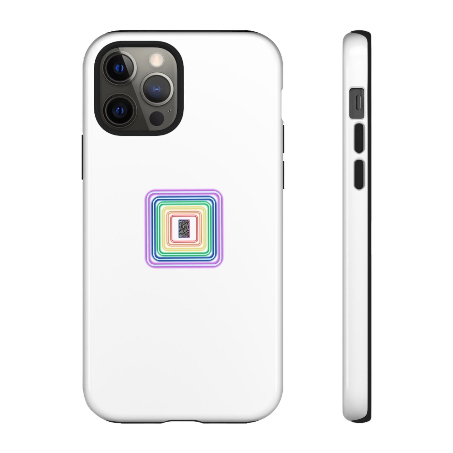 Colorful Geometric Phone Case for Tough Cases, Fun Phone Accessory, Unique Gift, Trendy Tech, Phone Protection