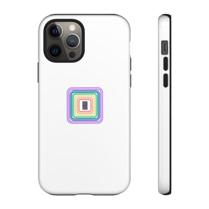 Colorful Geometric Phone Case for Tough Cases, Fun Phone Accessory, Unique Gift, Trendy Tech, Phone Protection