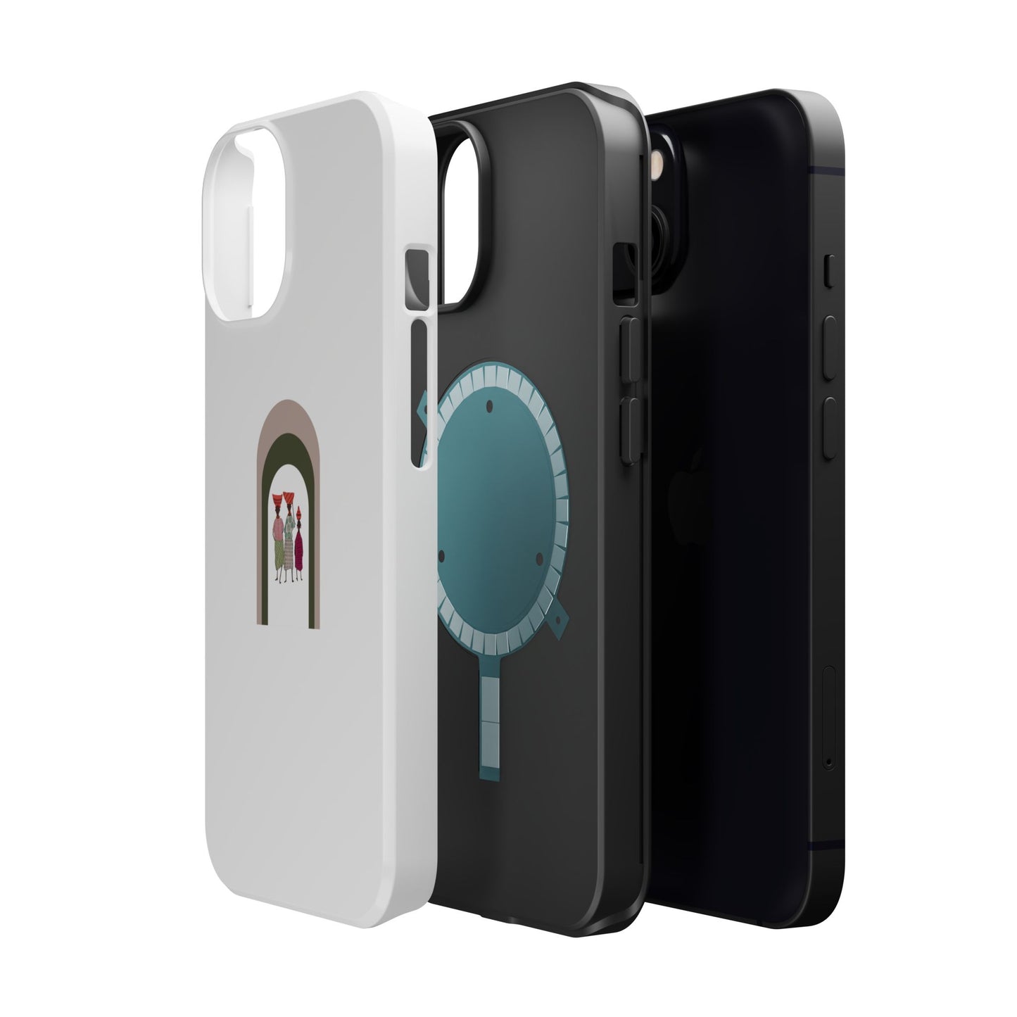 Artistic Magnetic Phone Cases, Unique Gift for Smartphone Lovers, Stylish Protection, Phone Accessories for Birthdays, Special Occasions.