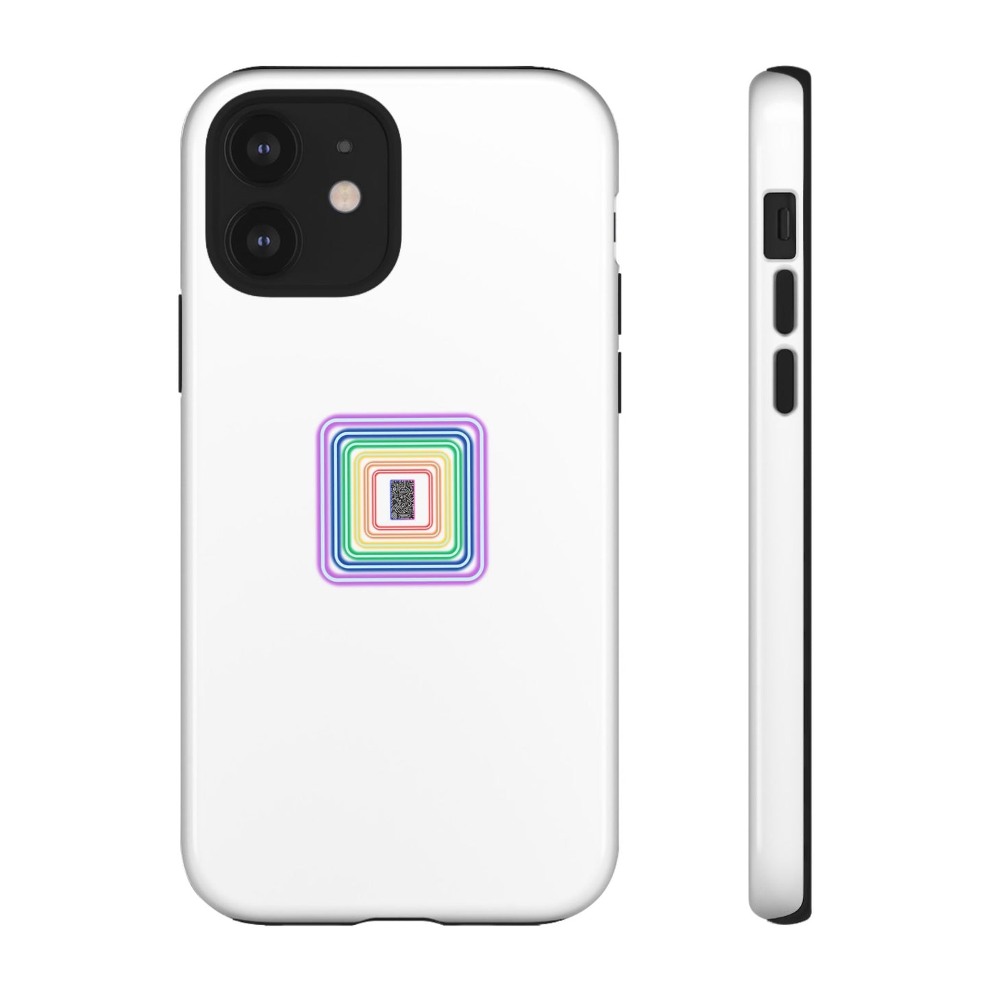 Colorful Geometric Phone Case for Tough Cases, Fun Phone Accessory, Unique Gift, Trendy Tech, Phone Protection