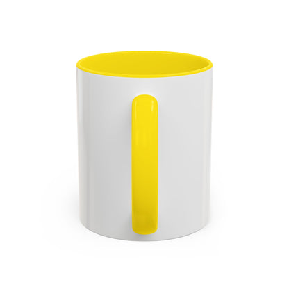 Stylish Accent Coffee Mug - Colorful Design for Creative Souls