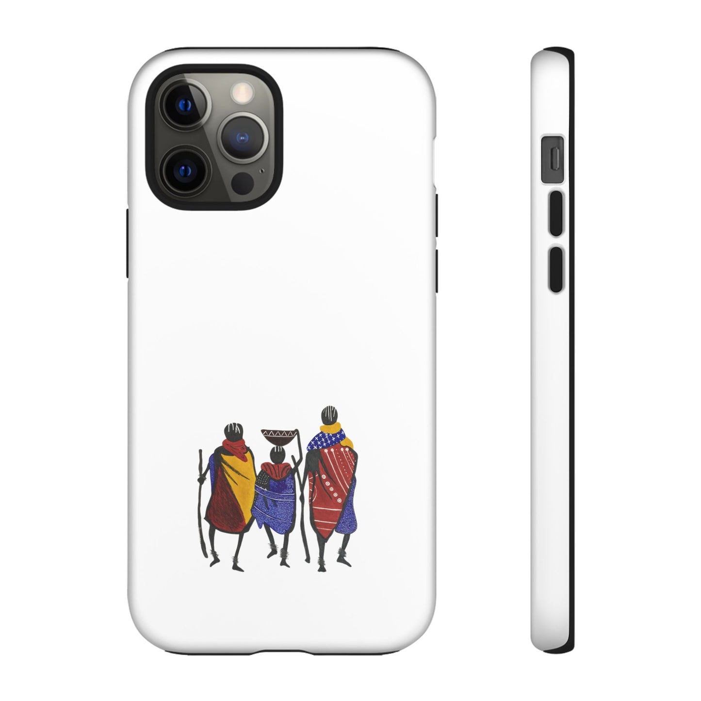 Stylish Phone Case Featuring Cultural Art, Tough Cases for Protection and Style, Gift for Holidays, Trendy Accessory, Unique Phone Cover