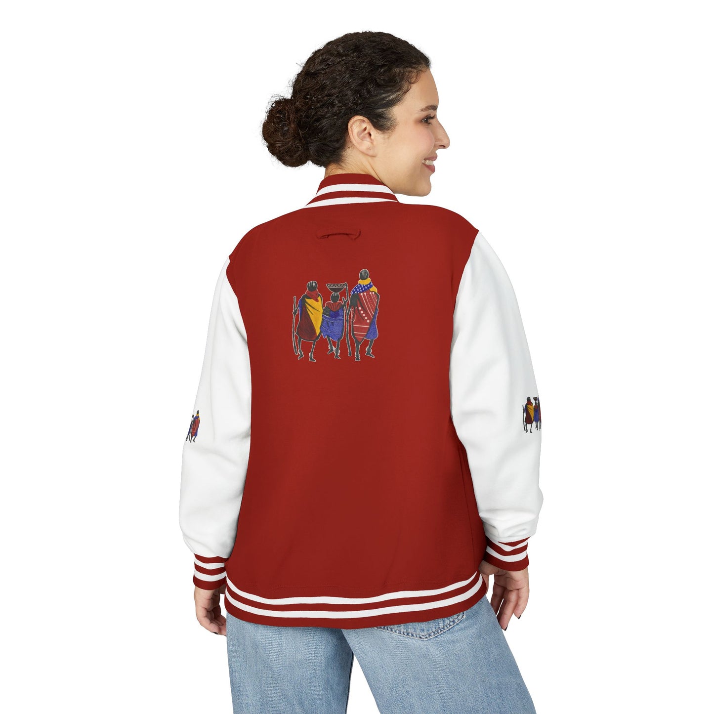 Ngwetsi - Unisex Letterman Jacket with Colorful Parrots Design, Trendy Outerwear, Casual Style, Gift for Animal Lovers, Comfortable and [...]