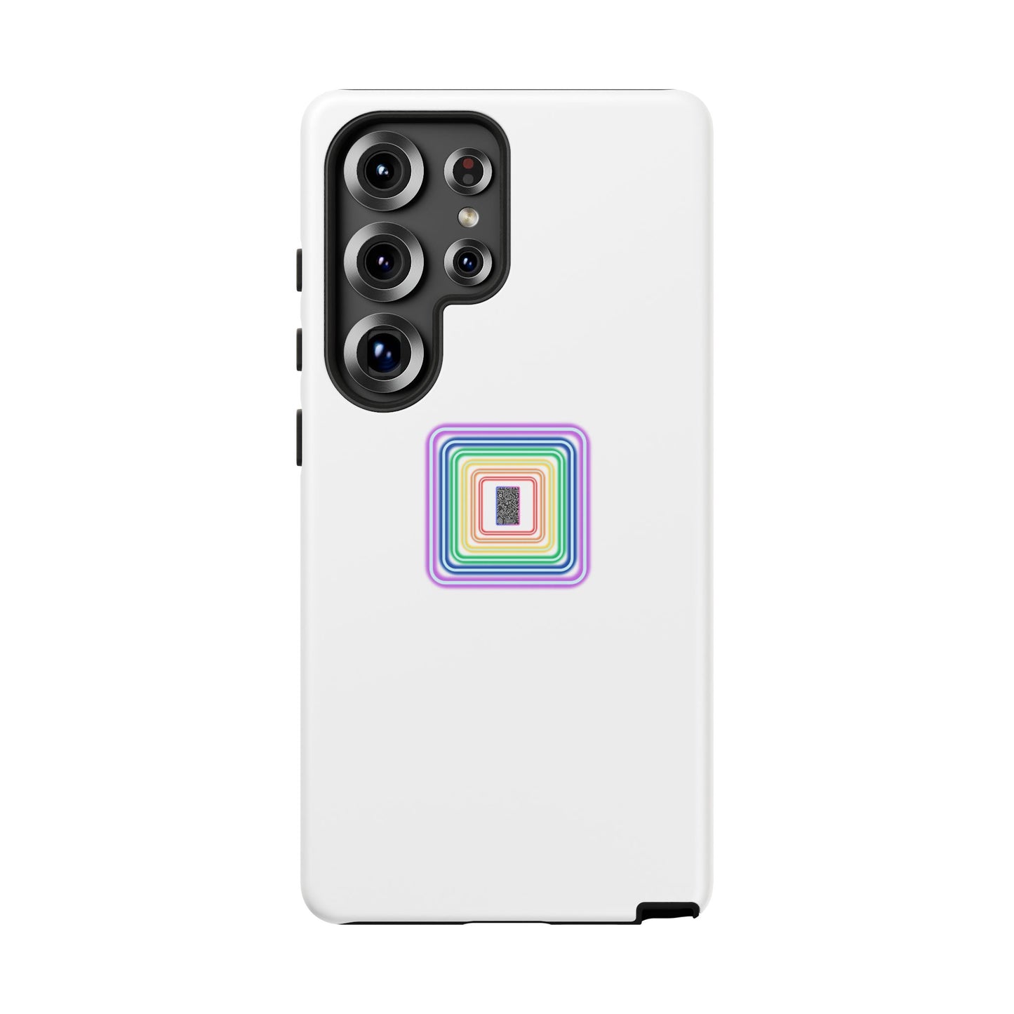 Colorful Geometric Phone Case for Tough Cases, Fun Phone Accessory, Unique Gift, Trendy Tech, Phone Protection