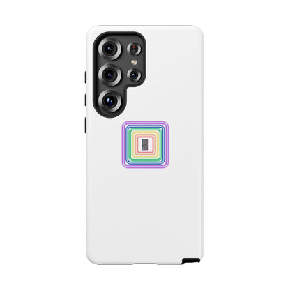 Colorful Geometric Phone Case for Tough Cases, Fun Phone Accessory, Unique Gift, Trendy Tech, Phone Protection