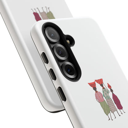 Artistic Phone Cases with Cultural Designs, Unique Smartphone Accessories, Gift for Her, Women's Fashion, Boho Style, Ethnic Prints