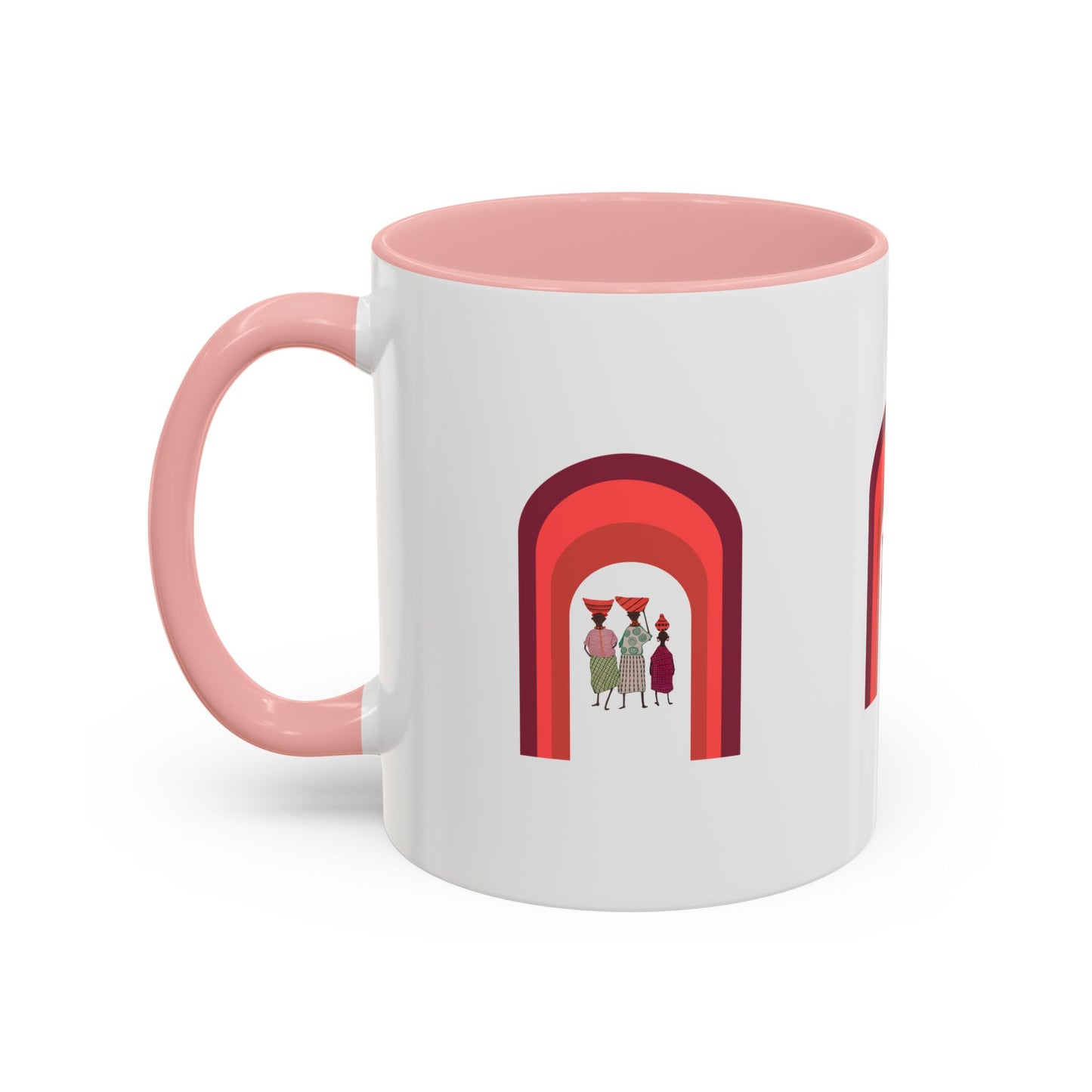 Colorful Tribal Accent Coffee Mug - Unique Art Design for Nightly Relaxation