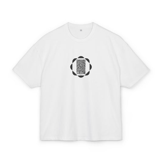 Pulsed - Unisex Heavy Cotton Box Tee - Modern Minimalist Wear, Versatile Streetwear, Gift for Him/Her, Casual Everyday Tee, Oversized Style