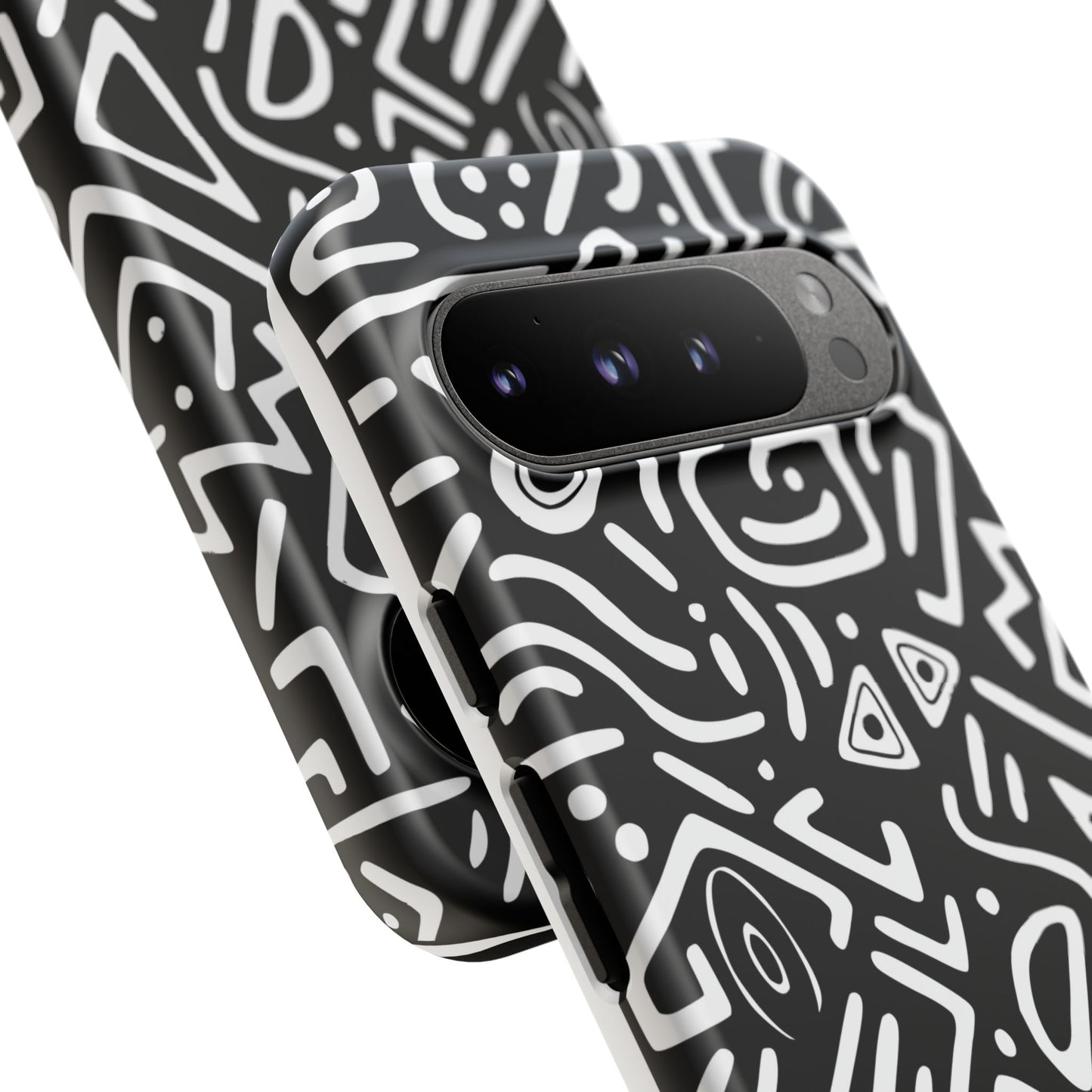 Stylish Phone Case, Abstract Design, Tough Cell Phone Cover, Modern Smartphone Protector, Gift for Tech Lovers, Unique Accessories