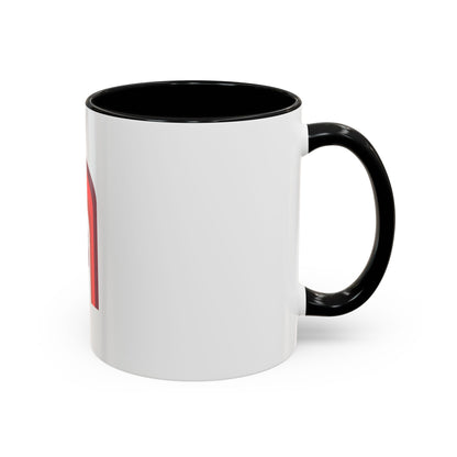 Stylish Accent Coffee Mug - Colorful Design for Creative Souls