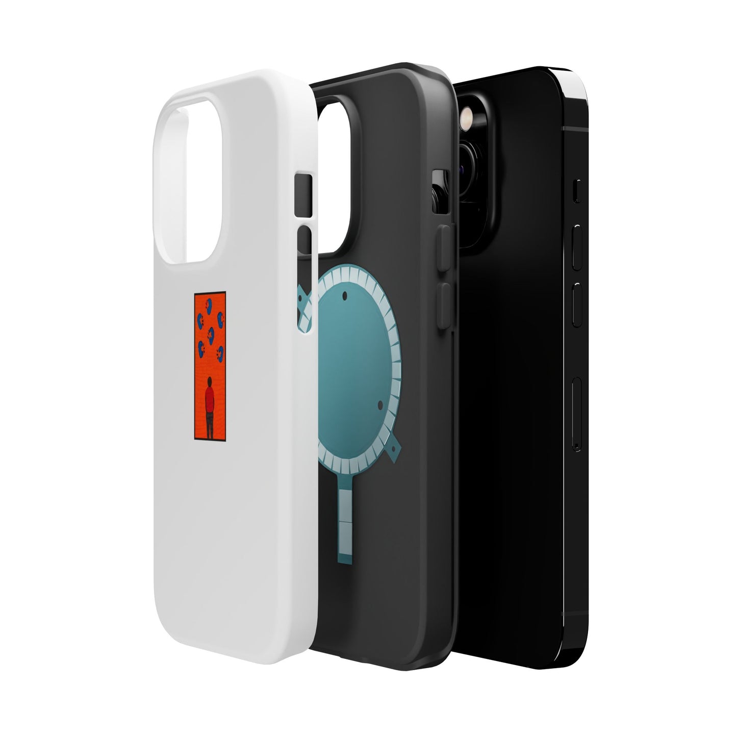 Magnetic Phone Cases, Unique Design Cases for Teens, Gifts for Phone Lovers, Cute Phone Accessories, Trendy Mobile Cases