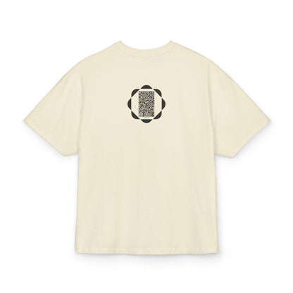 Pulsed - Unisex Heavy Cotton Box Tee - Modern Minimalist Wear, Versatile Streetwear, Gift for Him/Her, Casual Everyday Tee, Oversized Style