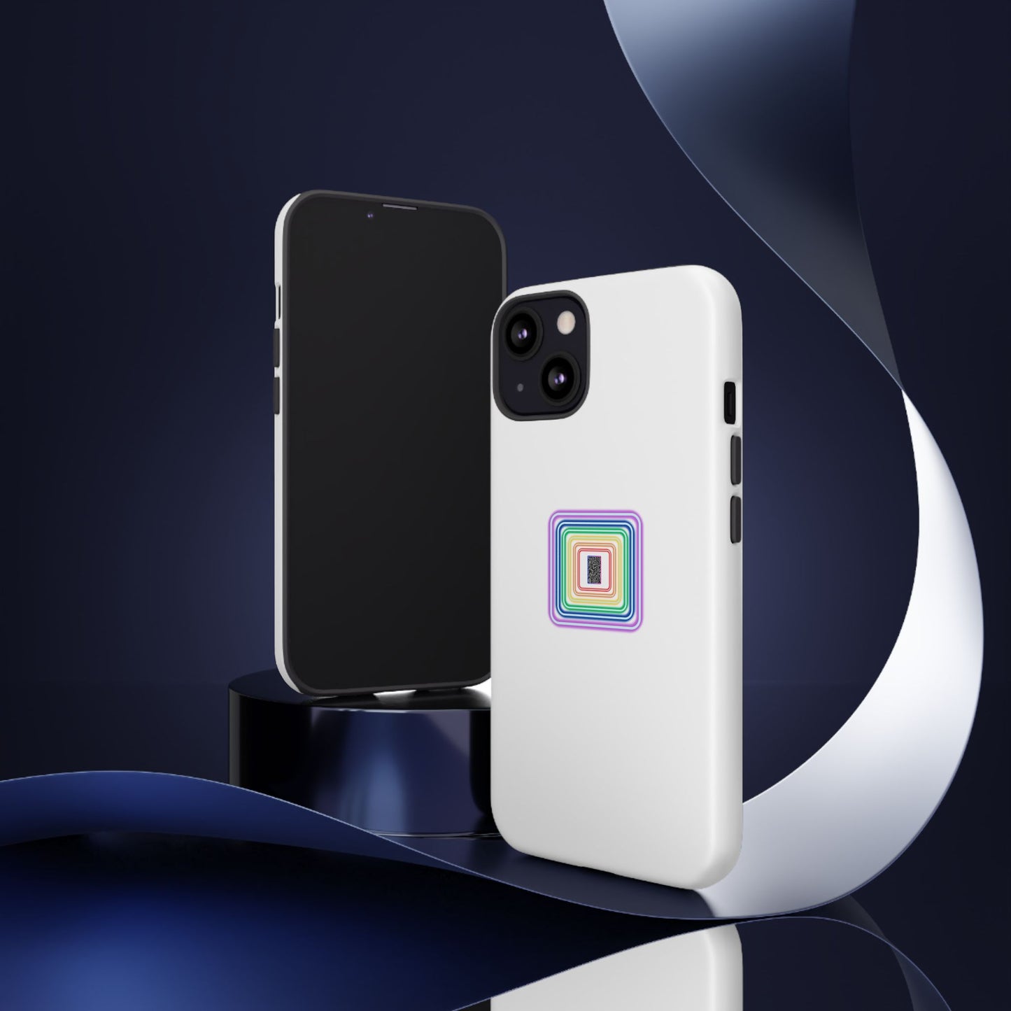 Colorful Geometric Phone Case for Tough Cases, Fun Phone Accessory, Unique Gift, Trendy Tech, Phone Protection