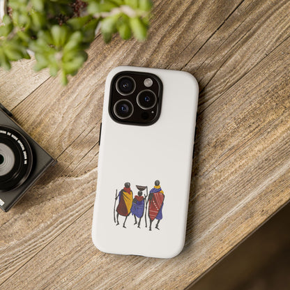 Stylish Phone Case Featuring Cultural Art, Tough Cases for Protection and Style, Gift for Holidays, Trendy Accessory, Unique Phone Cover
