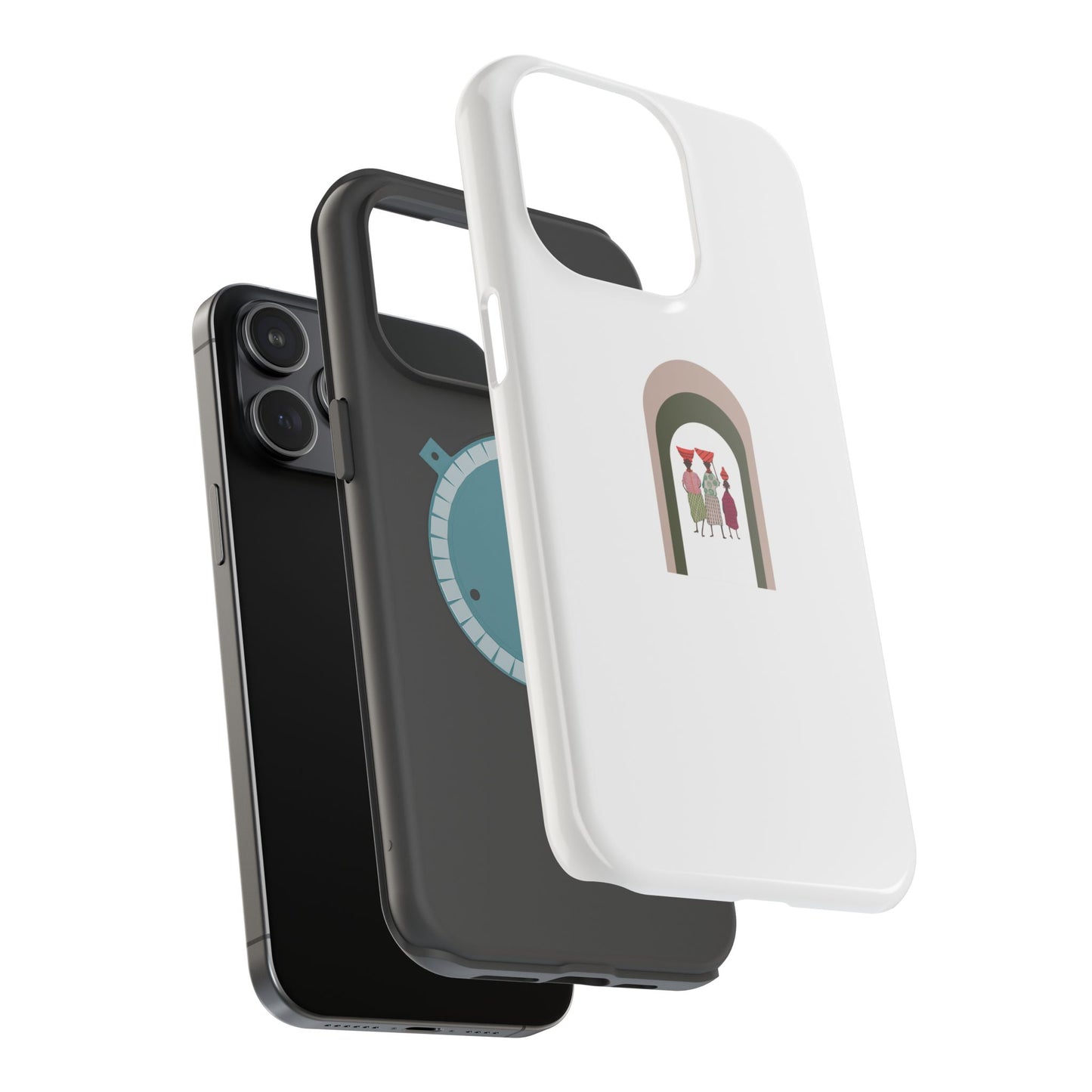 Artistic Magnetic Phone Cases, Unique Gift for Smartphone Lovers, Stylish Protection, Phone Accessories for Birthdays, Special Occasions.