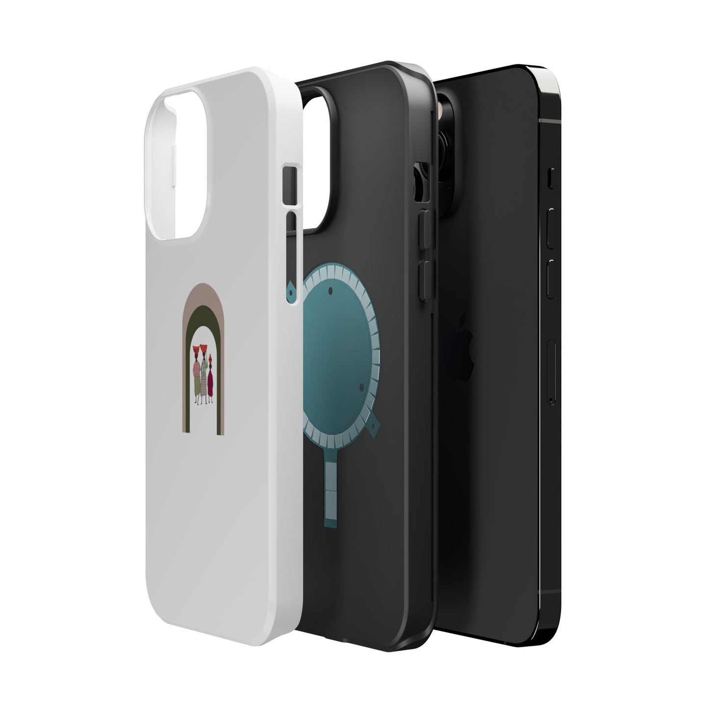Artistic Magnetic Phone Cases, Unique Gift for Smartphone Lovers, Stylish Protection, Phone Accessories for Birthdays, Special Occasions.