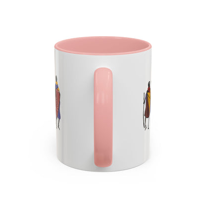 Ngwetsi Accent Coffee Mug - Colorful Design, Perfect for Home or Gifting