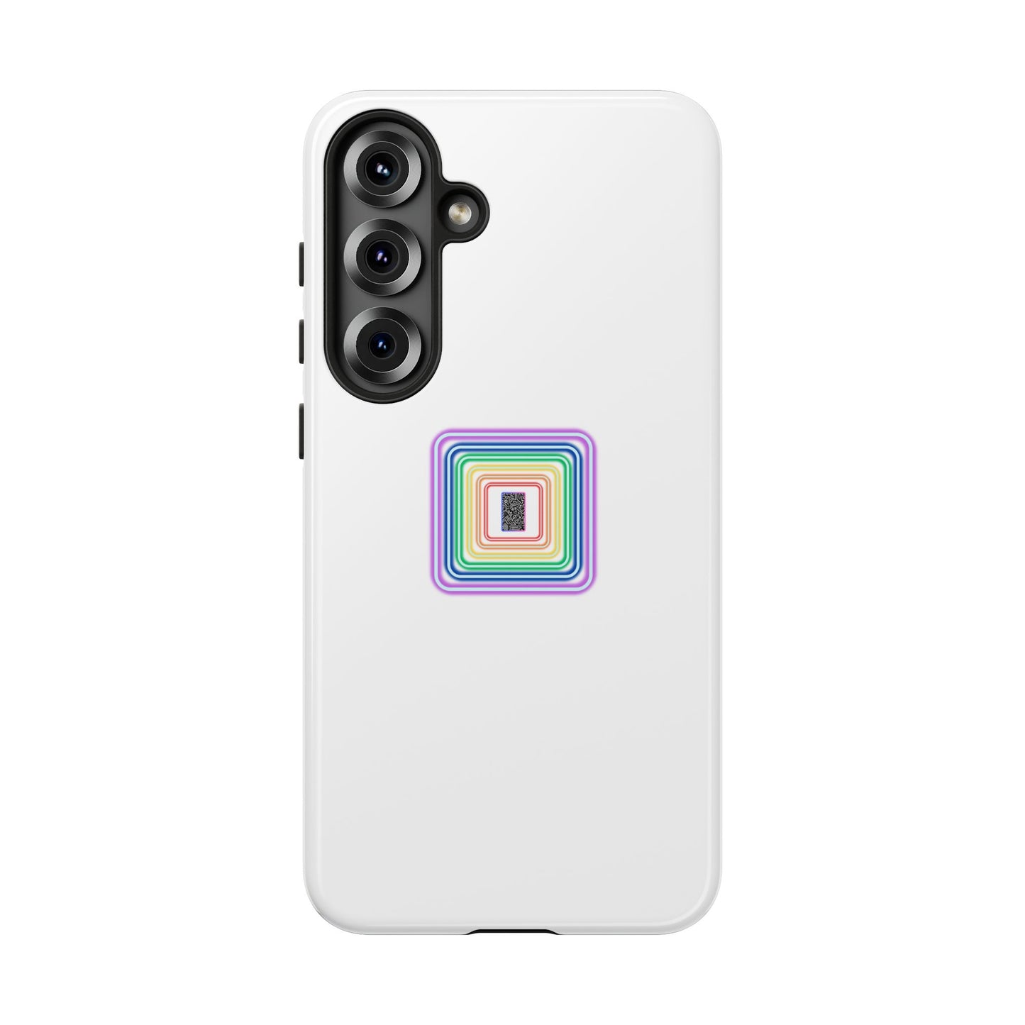 Colorful Geometric Phone Case for Tough Cases, Fun Phone Accessory, Unique Gift, Trendy Tech, Phone Protection