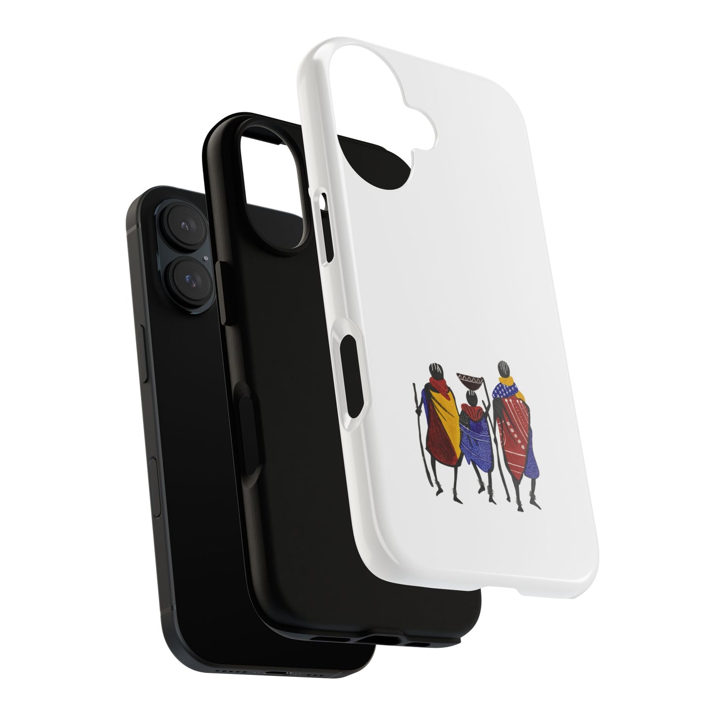 Stylish Phone Case Featuring Cultural Art, Tough Cases for Protection and Style, Gift for Holidays, Trendy Accessory, Unique Phone Cover