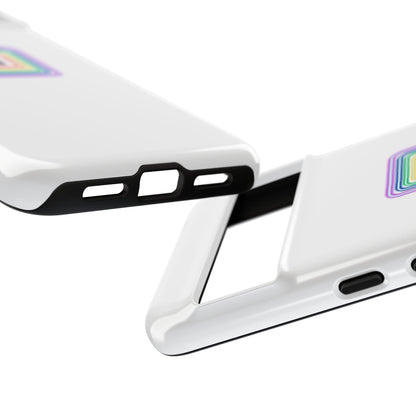 Colorful Geometric Phone Case for Tough Cases, Fun Phone Accessory, Unique Gift, Trendy Tech, Phone Protection