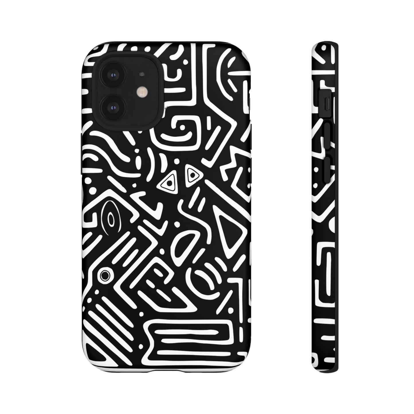 Stylish Phone Case, Abstract Design, Tough Cell Phone Cover, Modern Smartphone Protector, Gift for Tech Lovers, Unique Accessories