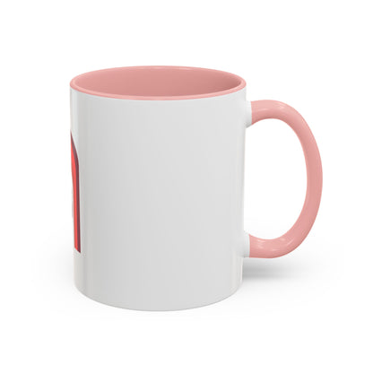 Stylish Accent Coffee Mug - Colorful Design for Creative Souls