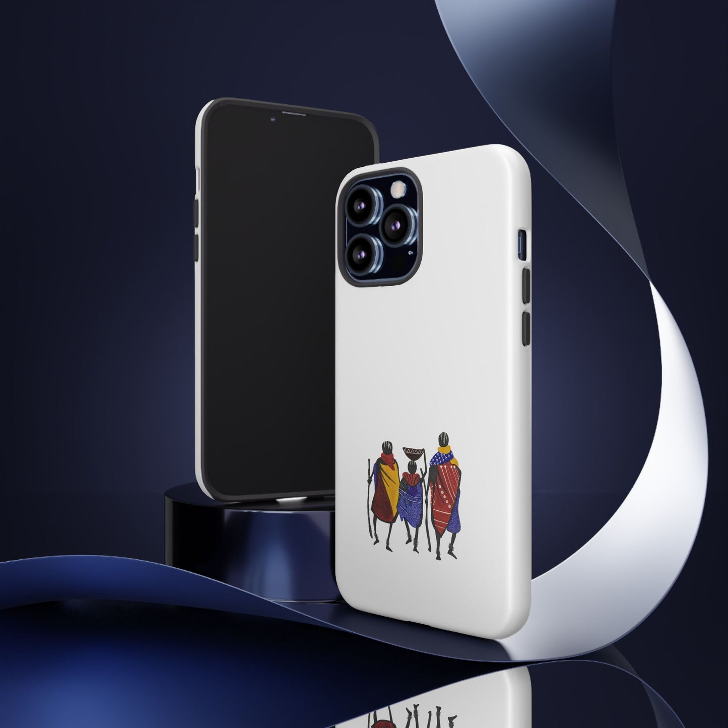 Stylish Phone Case Featuring Cultural Art, Tough Cases for Protection and Style, Gift for Holidays, Trendy Accessory, Unique Phone Cover