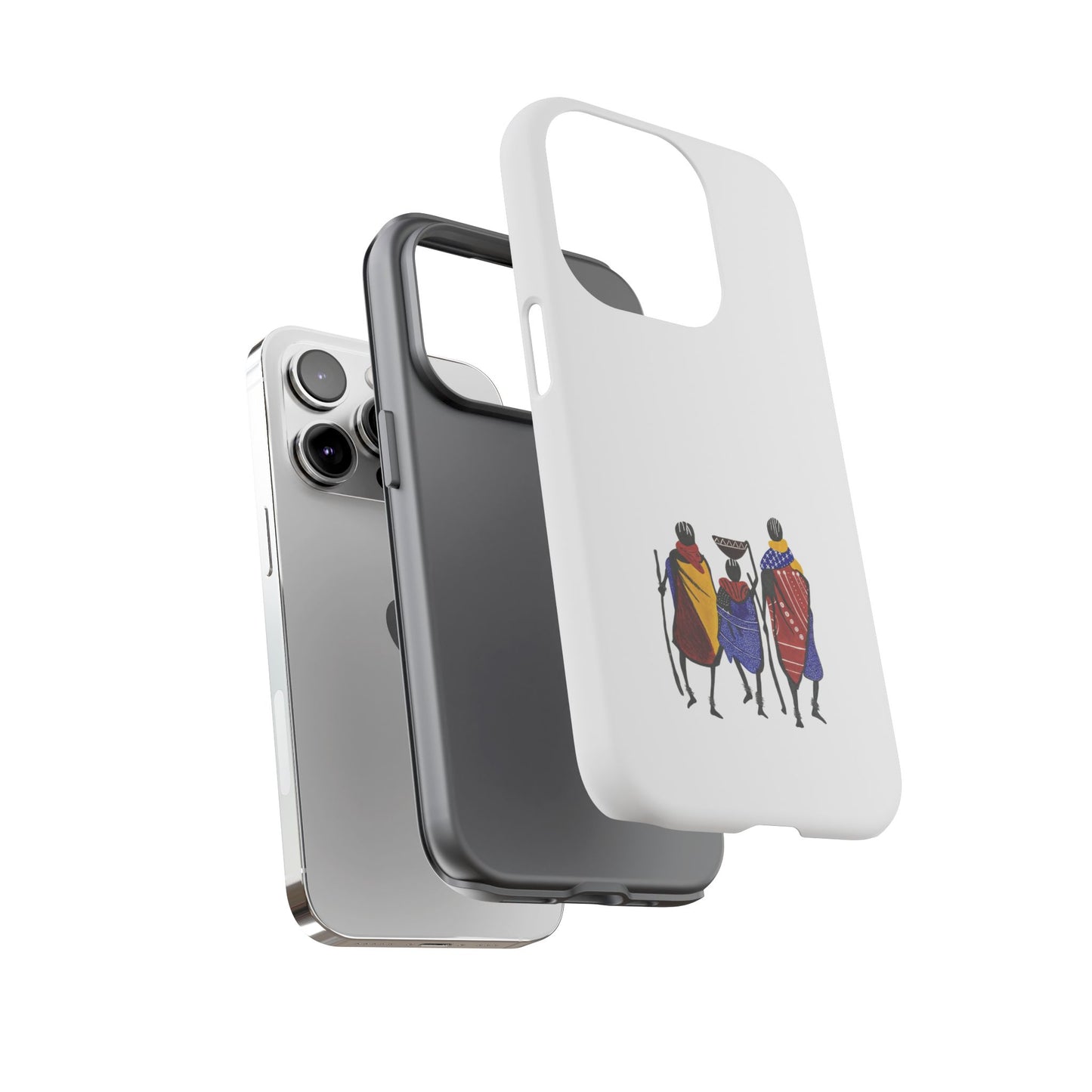 Stylish Phone Case Featuring Cultural Art, Tough Cases for Protection and Style, Gift for Holidays, Trendy Accessory, Unique Phone Cover