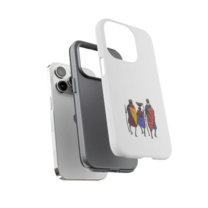 Stylish Phone Case Featuring Cultural Art, Tough Cases for Protection and Style, Gift for Holidays, Trendy Accessory, Unique Phone Cover